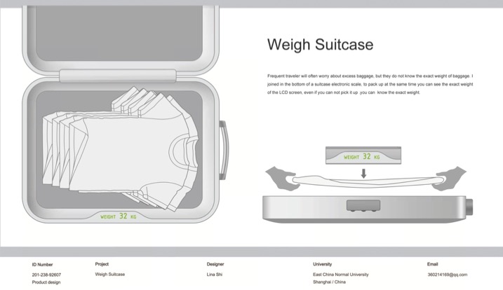 Weigh Suitcase – SCHOOL DESIGN